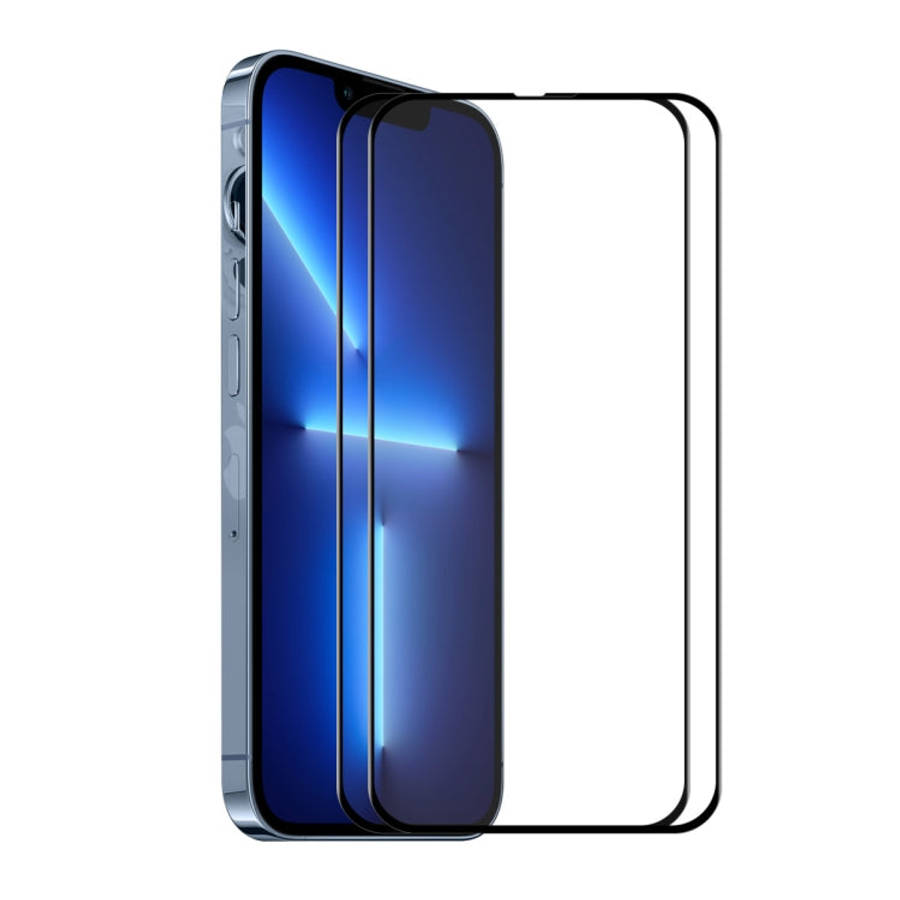 ENKAY Hat-Prince Full Glue Tempered Glass 6D Full Coverage Anti-scratch Protector for iPhone 13 /...