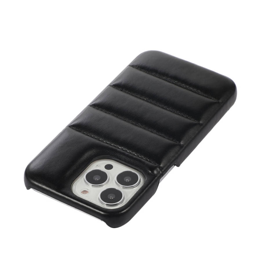 Thick Down Jacket Soft PU Phone Case, For iPhone 13, For iPhone 12 Pro Max, For iPhone 12 / 12 Pr...