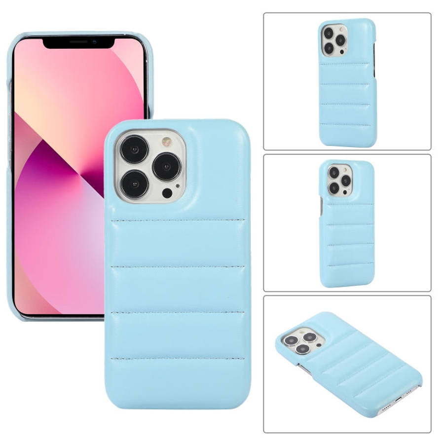 Thick Down Jacket Soft PU Phone Case, For iPhone 13, For iPhone 12 Pro Max, For iPhone 12 / 12 Pr...