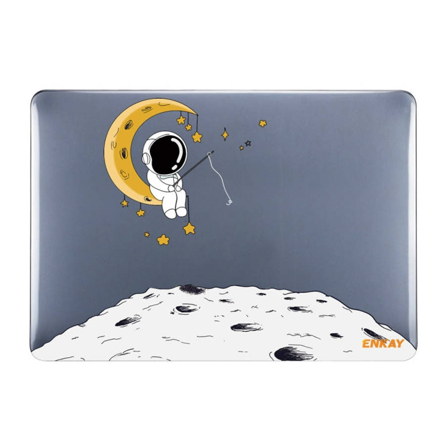 ENKAY Spaceman Pattern Laotop Protective Crystal Case for MacBook Pro 13.3 inch A1706 / A1708 / A...