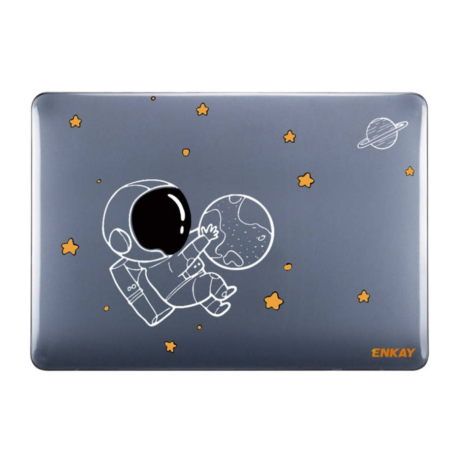 ENKAY Spaceman Pattern Laotop Protective Crystal Case for MacBook Pro 13.3 inch A1706 / A1708 / A...