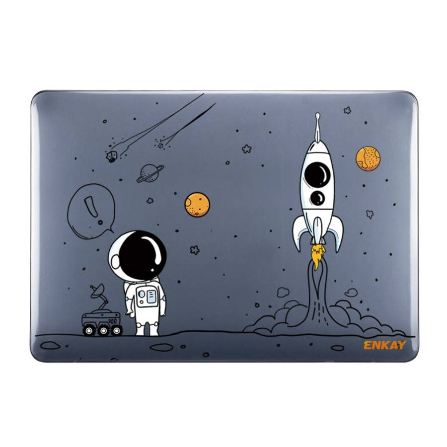 ENKAY Spaceman Pattern Laotop Protective Crystal Case for MacBook Pro 16 inch A2141, For MacBook ...