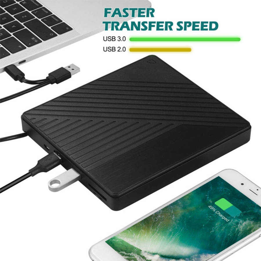 USB 3.0 & Type-C DVD Drive Player External Optical Drive