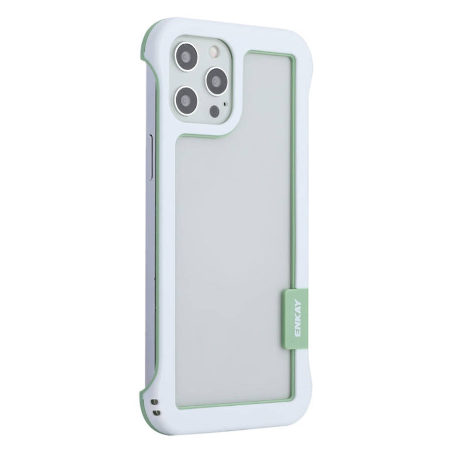 ENKAY Frameless Hollow Shockproof PC Case for iPhone 12 Pro Max, For iPhone 12 Pro Max