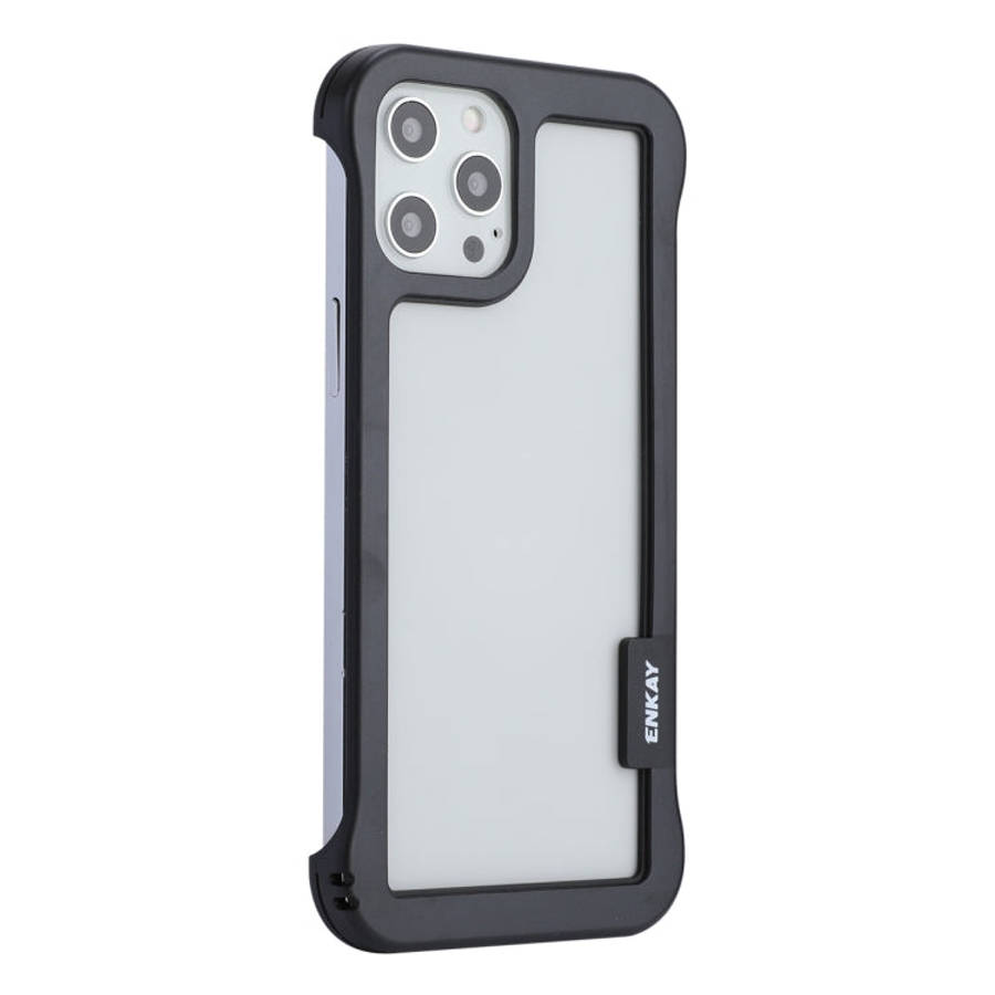 ENKAY Frameless Hollow Shockproof PC Case for iPhone 12 Pro Max, For iPhone 12 Pro Max