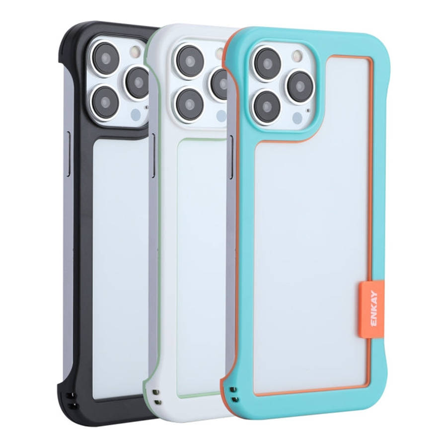 ENKAY Frameless Hollow Shockproof PC Case for iPhone 13 Pro, For iPhone 13 Pro