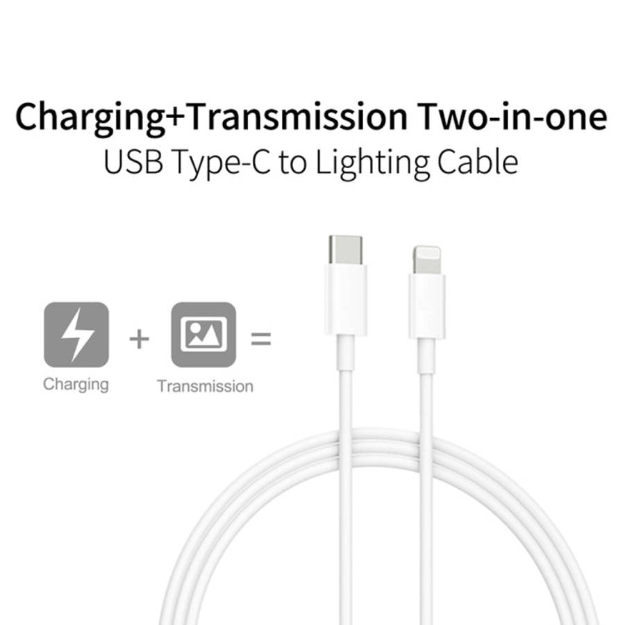 PD30W USB-C / Type-C to 8 Pin Fast Charging Data Cable for iPhone Series, 1.5m, 2m