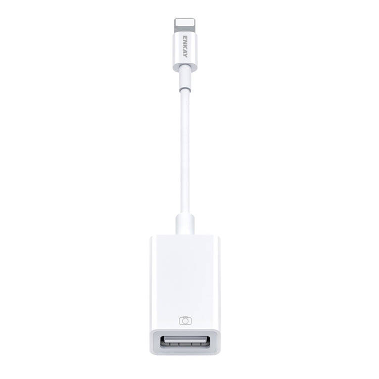 ENKAY ENK-AT108 8 Pin to USB 3.0 OTG Adapter Data Cable for iPhone / iPad