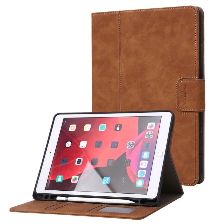 Calf Texture Horizontal Flip Leather Tablet Case, For iPad 10.2 2019 / 2020 / 2021, For iPad Air ...