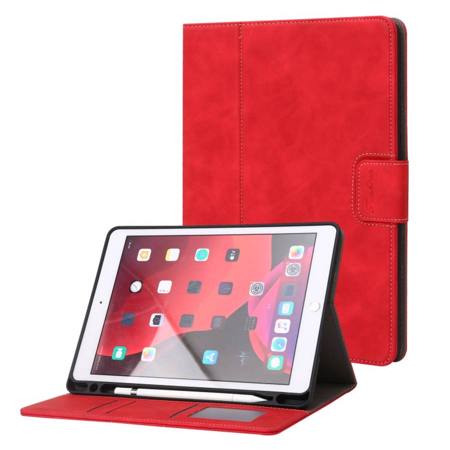 Calf Texture Horizontal Flip Leather Tablet Case, For iPad 10.2 2019 / 2020 / 2021, For iPad Air ...