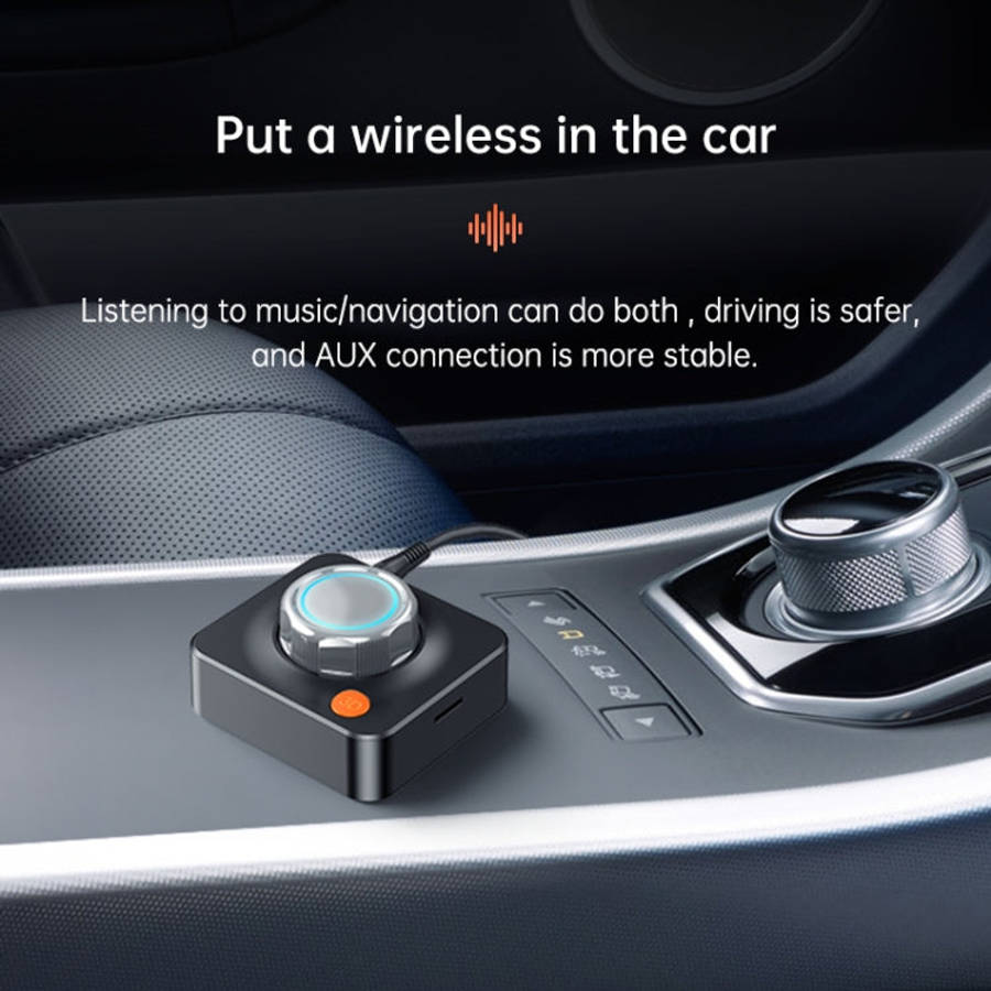 C39HD Bluetooth 5.1 Audio Receiver AUX Coaxial Fiber Output Supports TF Playback, Bluetooth 5.1 A...
