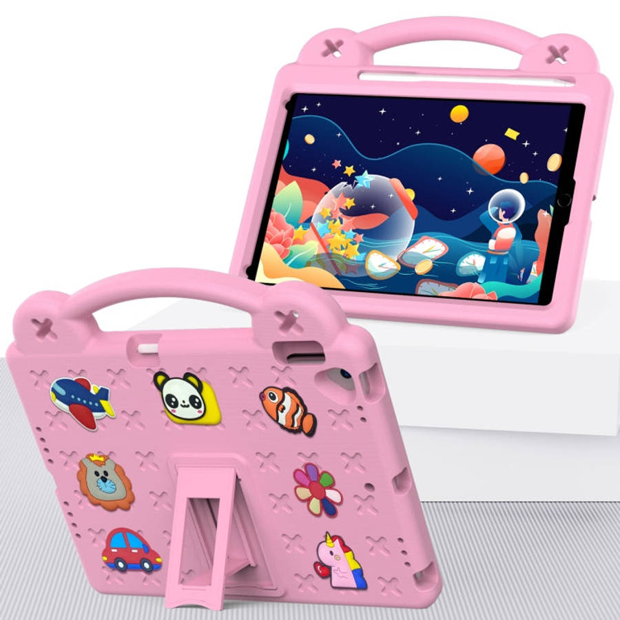 Handle Kickstand Children EVA Shockproof Tablet Case, For iPad 10.2 2021 / 2020 / 2019, For iPad ...