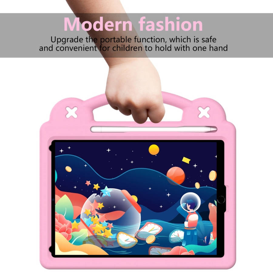 Handle Kickstand Children EVA Shockproof Tablet Case, For iPad 10.2 2021 / 2020 / 2019, For iPad ...