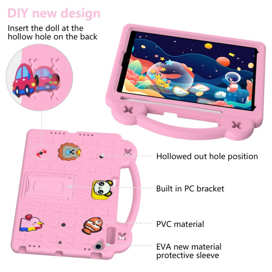 Handle Kickstand Children EVA Shockproof Tablet Case, For iPad 10.2 2021 / 2020 / 2019, For iPad ...