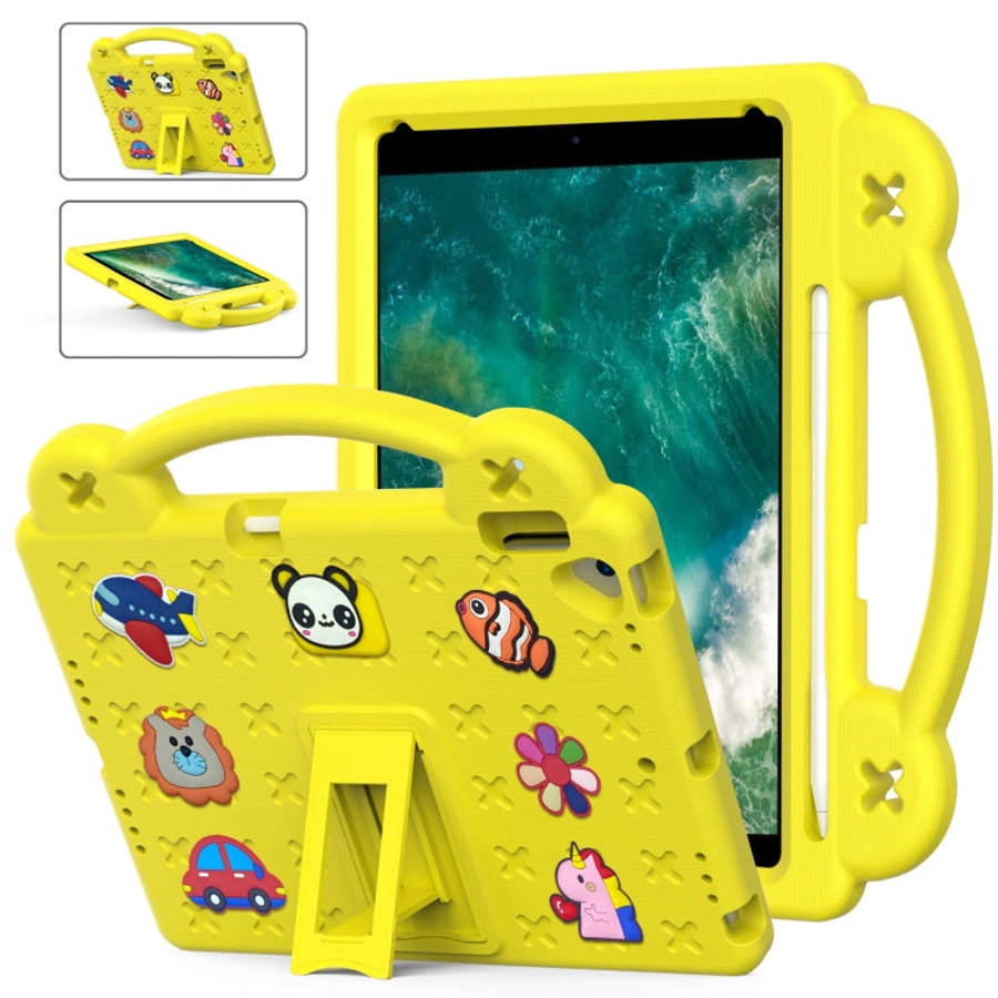 Handle Kickstand Children EVA Shockproof Tablet Case, For iPad 10.2 2021 / 2020 / 2019, For iPad ...
