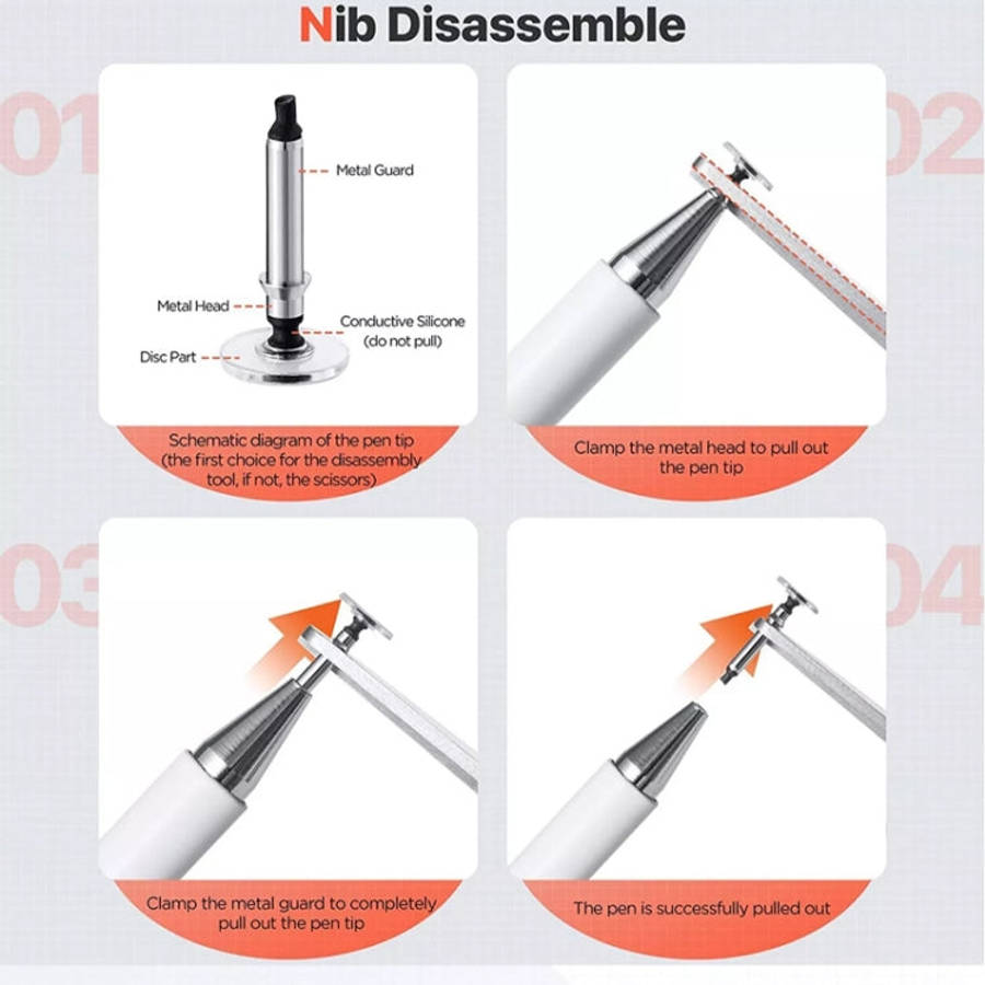 AT-29  High Accuracy Single Use Magnetic Suction Passive Capacitive Pen Mobile Phone Touch Stylus...