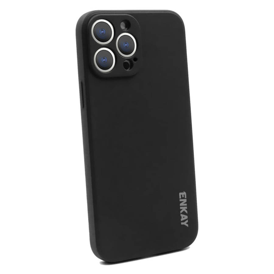 For iPhone 14 Pro ENKAY Liquid Silicone Shockproof Soft Phone Case, For iPhone 14 Pro