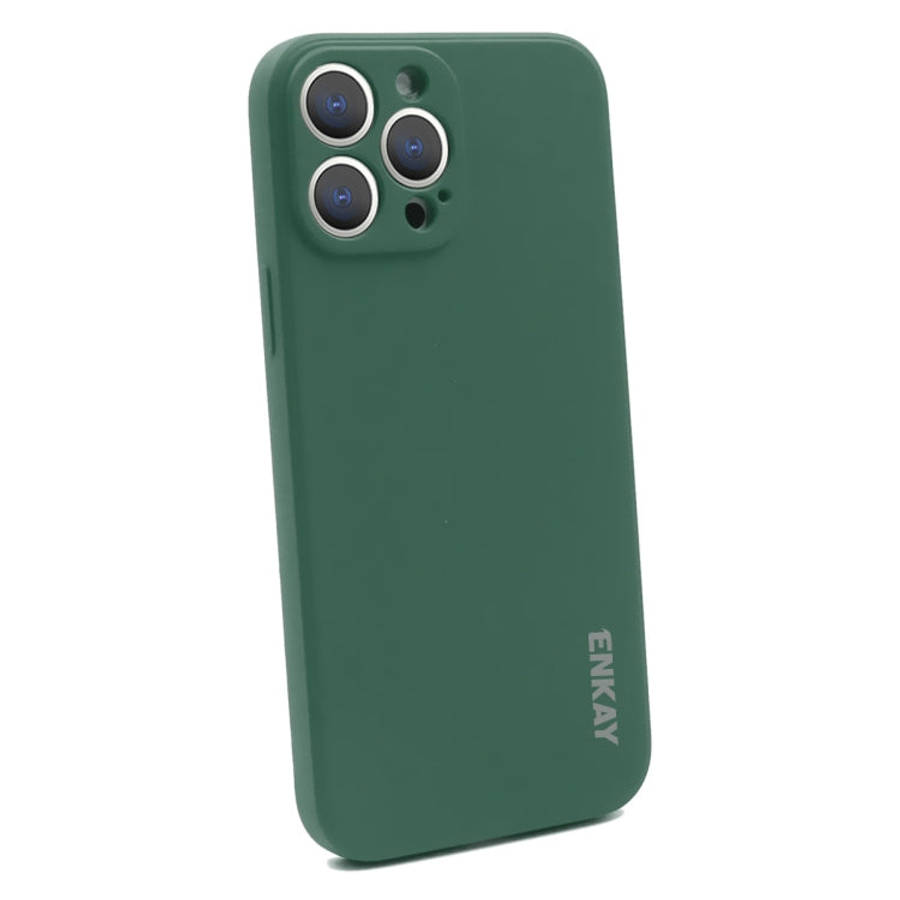 For iPhone 14 Pro ENKAY Liquid Silicone Shockproof Soft Phone Case, For iPhone 14 Pro