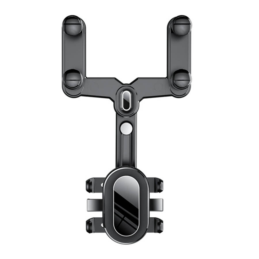 H03 Car Rearview Mirror Mobile Phone Holder 360 Rotation Foldable, H03