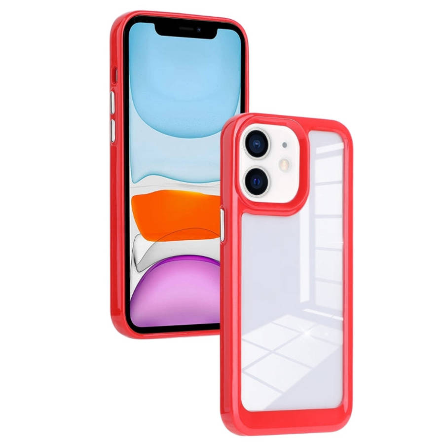 Solid Solor TPU Space Acrylic Phone Case, For iPhone 11, For iPhone 11 Pro Max, For iPhone 12, Fo...