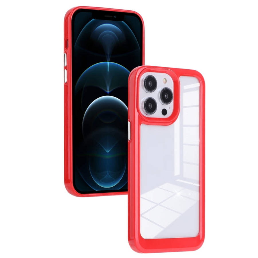 Solid Solor TPU Space Acrylic Phone Case, For iPhone 11, For iPhone 11 Pro Max, For iPhone 12, Fo...