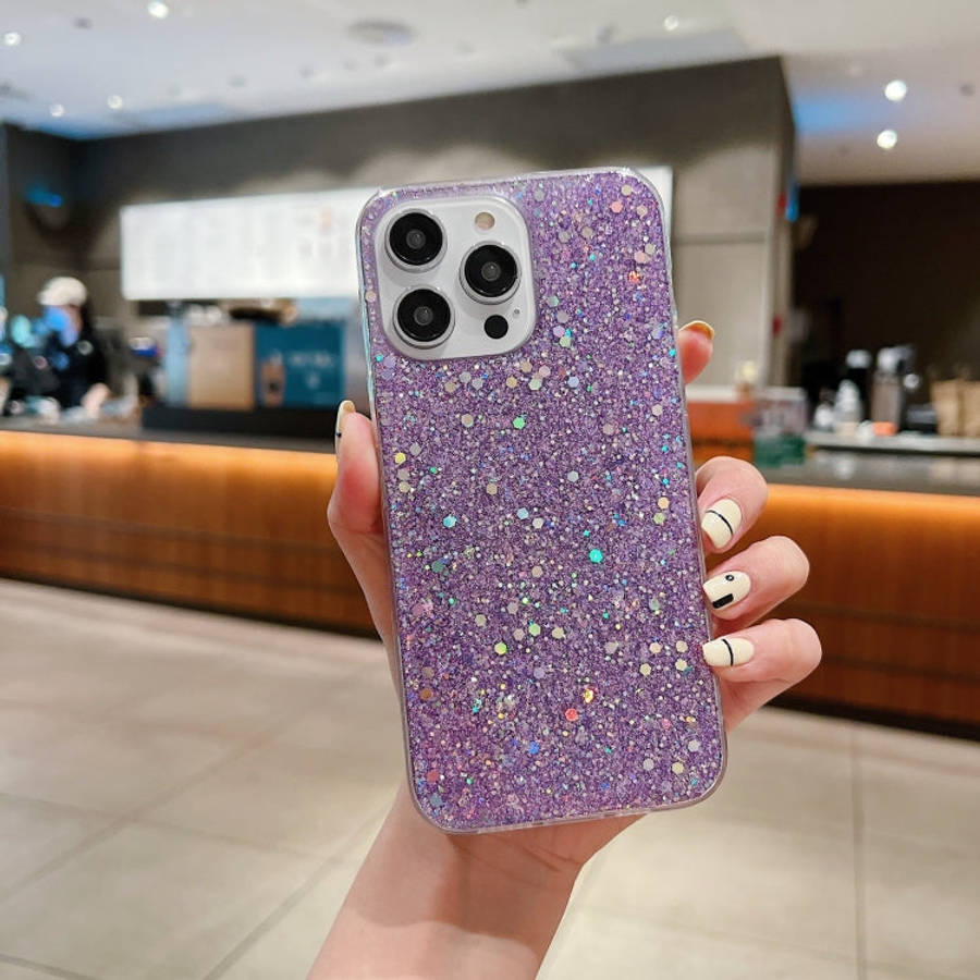 Glitter Sequins Epoxy TPU Phone Case, For iPhone 14 Pro Max, For iPhone 14 Plus, For iPhone 14 Pr...