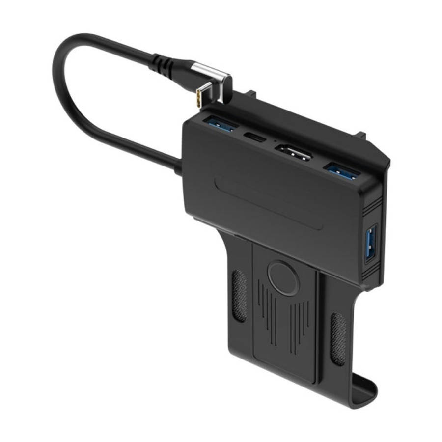 V266 For Steam Deck 5 in 1 Bracket Docking Station Charging Base Support 4K/60Hz USB3.0, V266 5 in 1