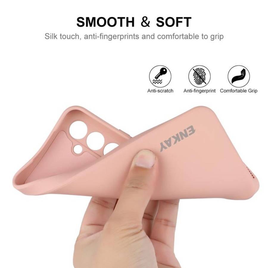 ENKAY Hat-Prince Liquid Silicone Shockproof Soft Phone Case, For Samsung Galaxy A17 / A26 5G, For...