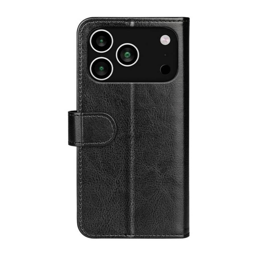 R64 Texture Horizontal Flip Leather Phone Case, For iPhone 18 Pro / 17 Pro, For iPhone 18 Pro Max...