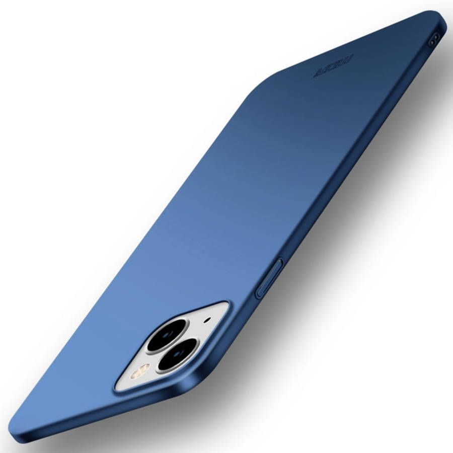 MOFI Frosted PC Ultra-thin Hard Phone Case, For iPhone 16 Plus, For iPhone 16, For iPhone 15 Pro ...