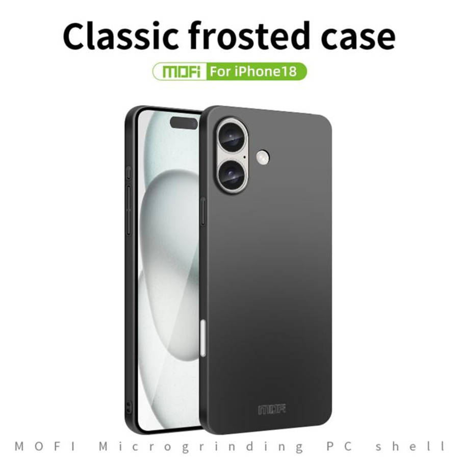 MOFI Frosted PC Ultra-thin Hard Phone Case, For iPhone 18, For iPhone 18 Pro, For iPhone 18 Pro M...
