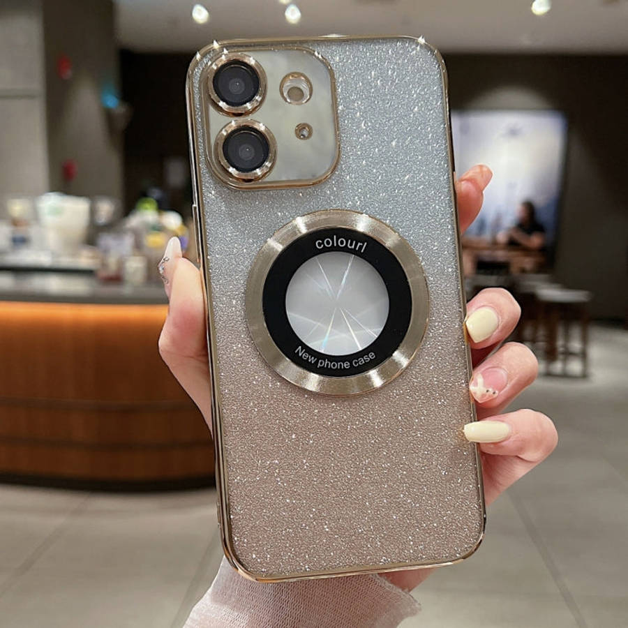 Gradient Glitter Electroplating MagSafe TPU Phone Case, For iPhone 12, For iPhone 12 Pro Max, For...