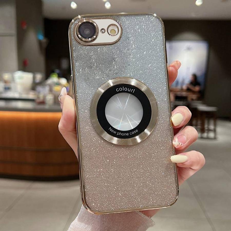 Gradient Glitter Electroplating MagSafe TPU Phone Case, For iPhone 17e / 16e, For iPhone 17 Pro M...