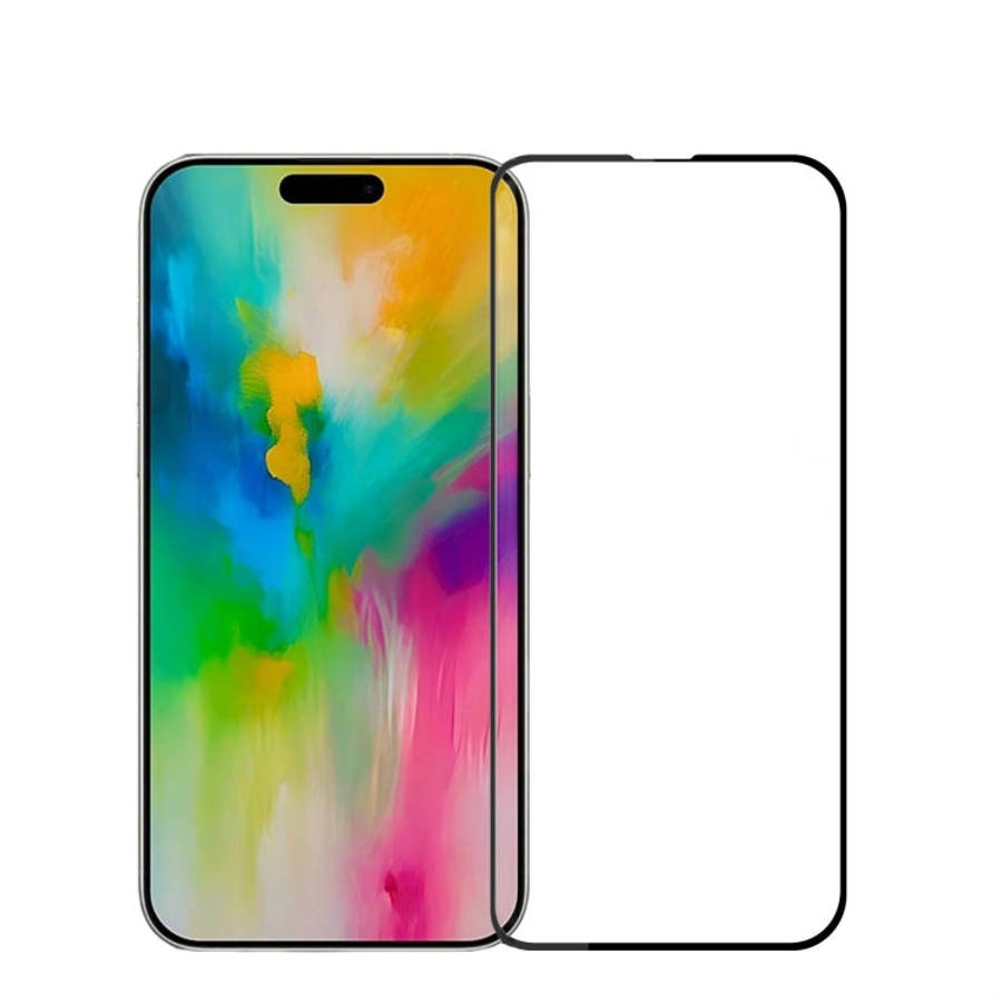MOFI 9H 2.5D Full Screen Tempered Glass Film, For iPhone Duo Outer Screen, For iPhone 18, For iPh...