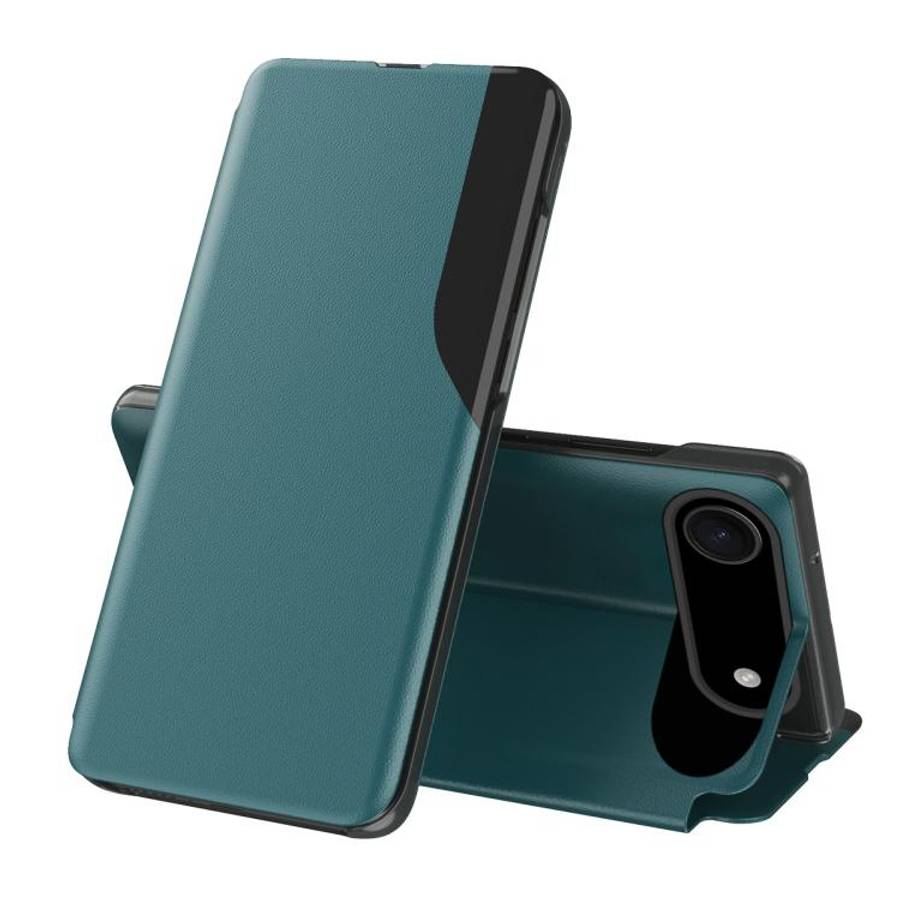 Side Display Flip Leather Phone Case, For iPhone 17e / 16e, For iPhone 17 Pro Max, For iPhone 17 ...