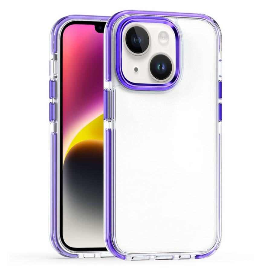 Two-color TPU Transparent PC Shockproof Phone Case, For iPhone 15 Pro Max, For iPhone 15 Pro, For...