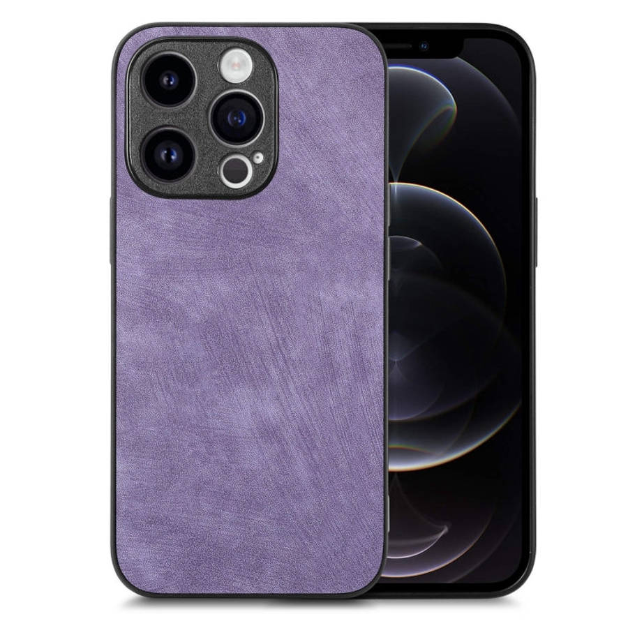 Vintage Leather PC Back Cover Phone Case, For iPhone 12 Pro, For iPhone 12 mini, For iPhone 11 Pr...