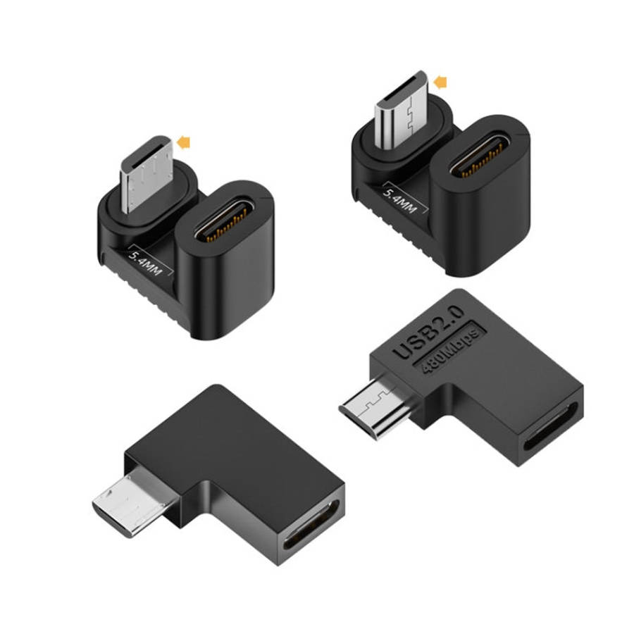 Type-C Female to Micro USB Male Adapter Data Charging Transmission, Type-C Female to Micro Male U...