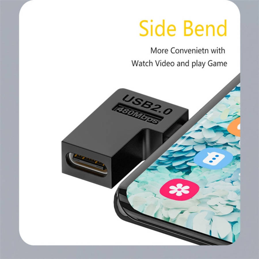 Type-C Female to Micro USB Male Adapter Data Charging Transmission, Type-C Female to Micro Male U...