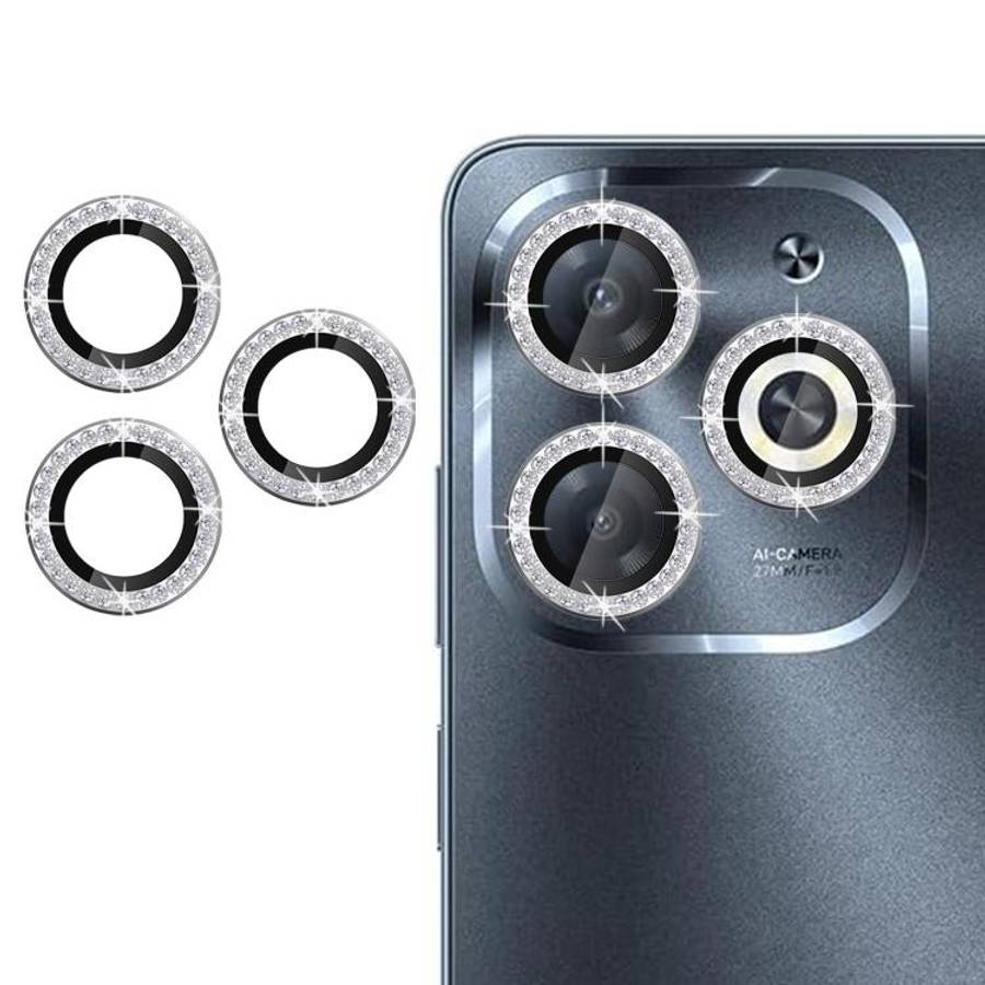 Kalebol Individual Camera Lens Diamond Ring Protector, For Infinix Smart 9, For Infinix Smart 8