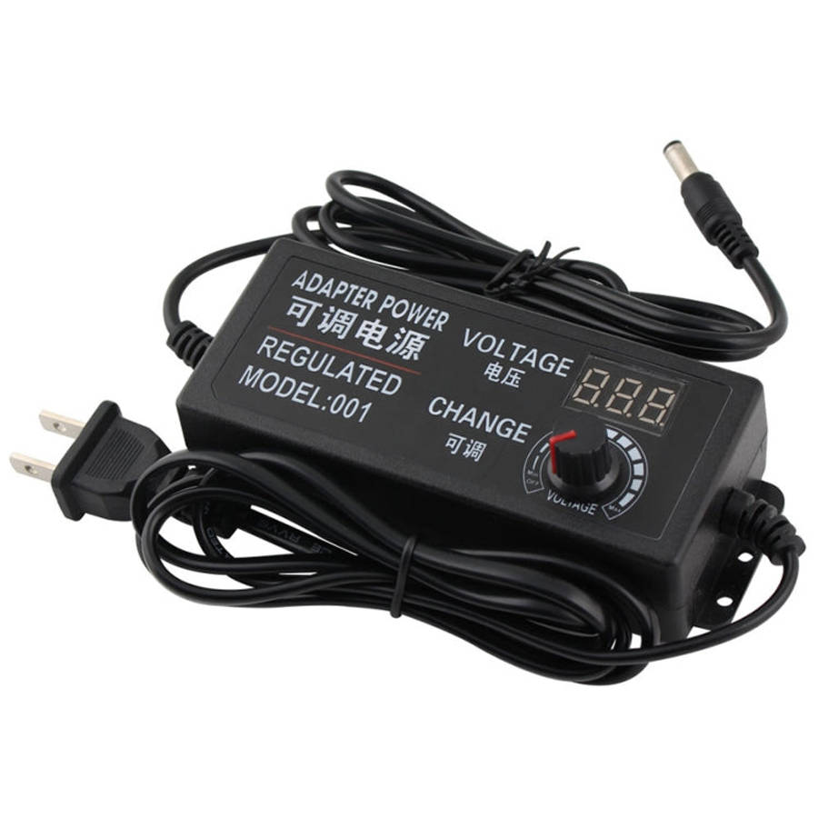 AC To DC Adjustable Voltage Power Adapter Universal Power Supply Display Screen Power Switching C...