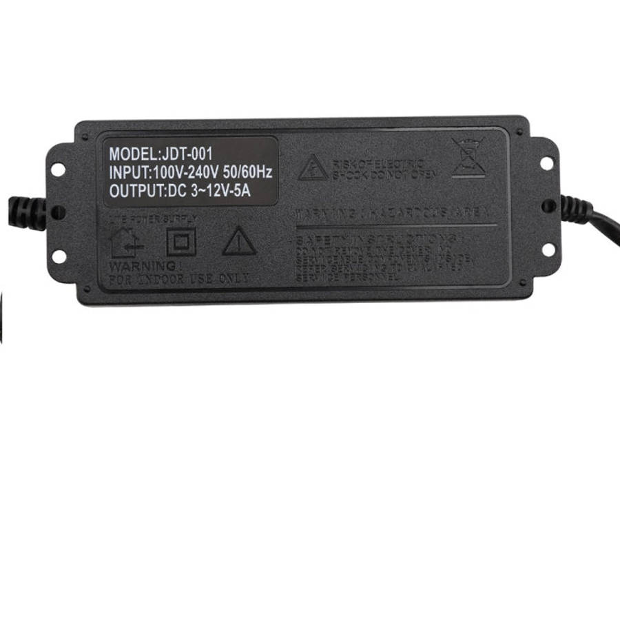 AC To DC Adjustable Voltage Power Adapter Universal Power Supply Display Screen Power Switching C...