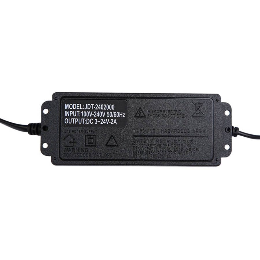 AC To DC Adjustable Voltage Power Adapter Universal Power Supply Display Screen Power Switching C...