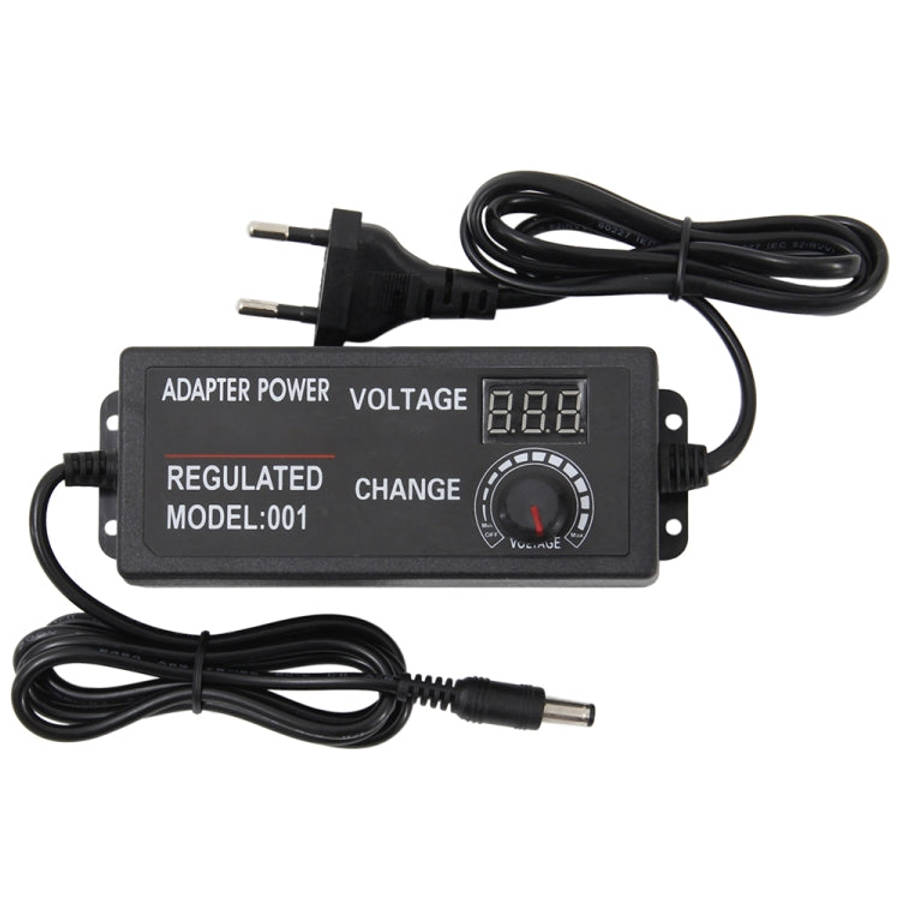 AC To DC Adjustable Voltage Power Adapter Universal Power Supply Display Screen Power Switching C...