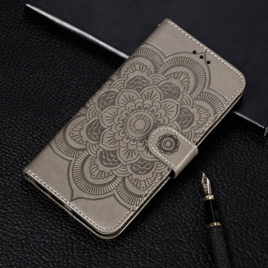 Mandala Embossing Pattern Horizontal Flip Leather Case for iPhone XI2019, with Holder & Car...