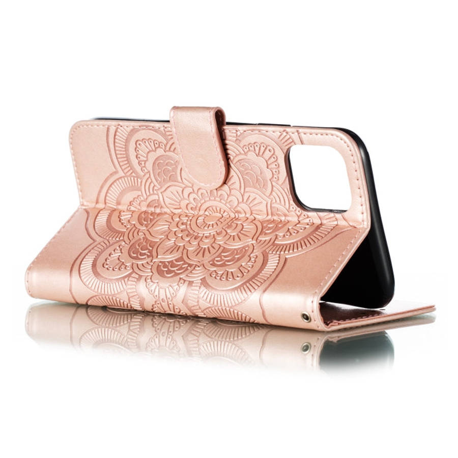 Mandala Embossing Pattern Horizontal Flip Leather Case for iPhone XI Max2019, with Holder &...