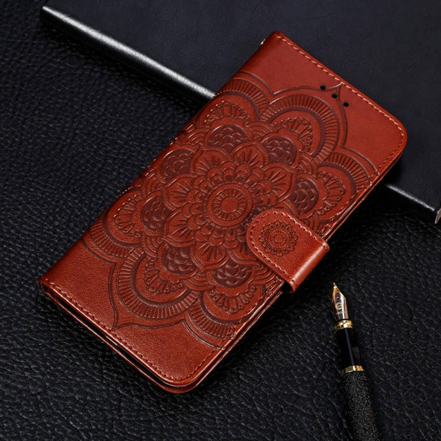 Mandala Embossing Pattern Horizontal Flip Leather Case for iPhone XI Max2019, with Holder &...