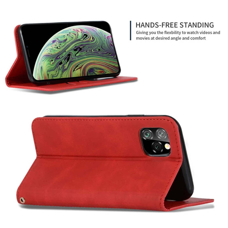 Retro Skin Feel Business Magnetic Horizontal Flip Leather Case for iPhone XI 2019, For iPhone 11 Pro