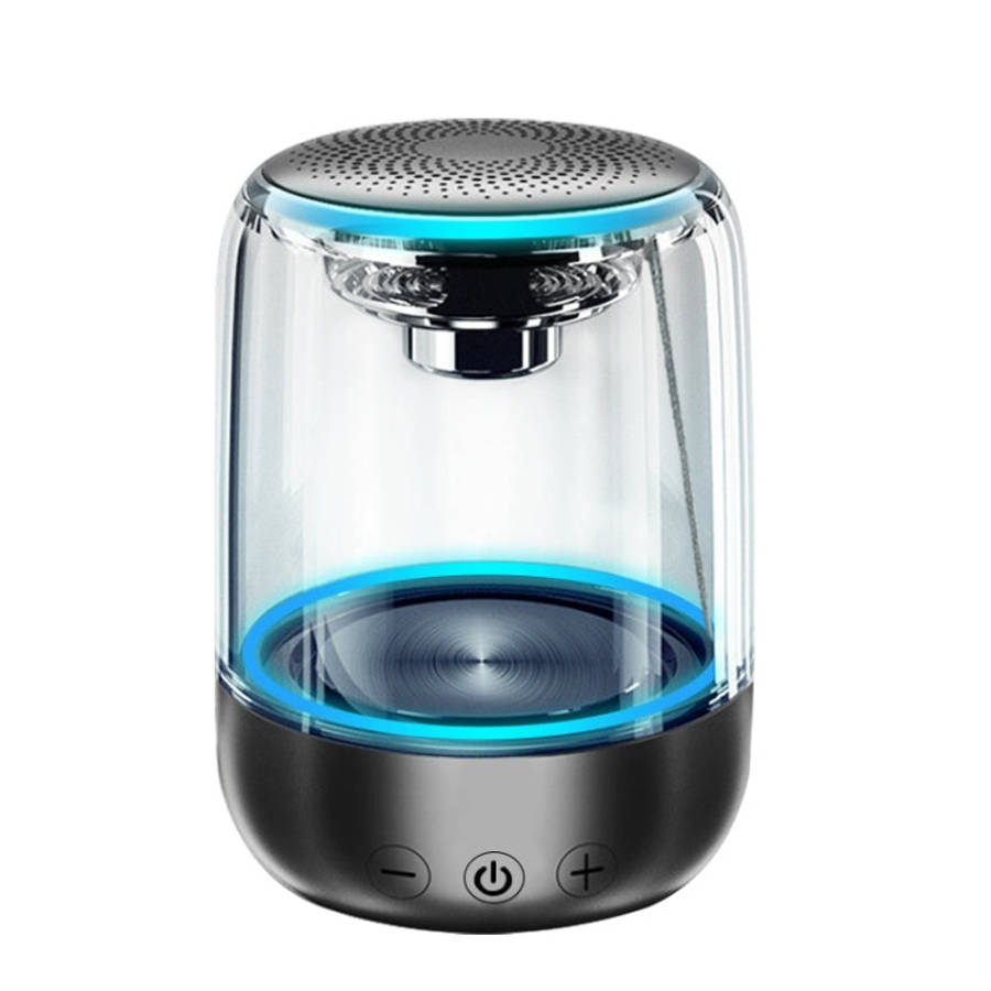 C7 Bluetooth 5.0 Speaker Transparent LED Luminous Subwoofer TWS 6D Surround HIFI Stereo Cool Audi...