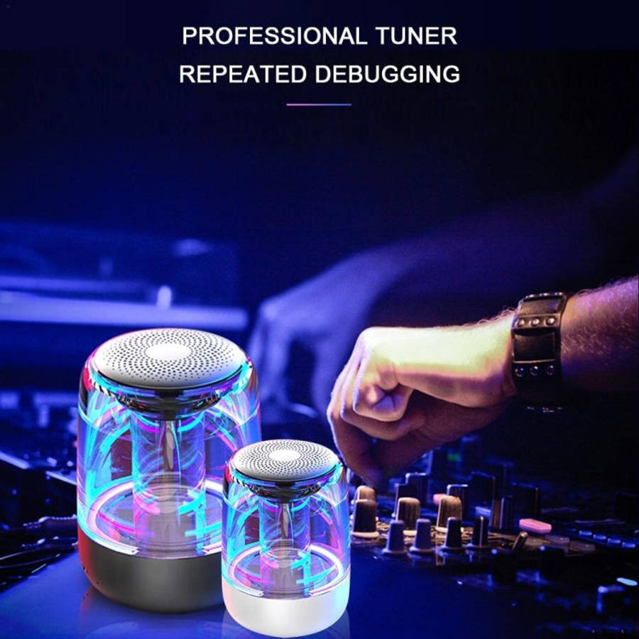 C7 Bluetooth 5.0 Speaker Transparent LED Luminous Subwoofer TWS 6D Surround HIFI Stereo Cool Audi...